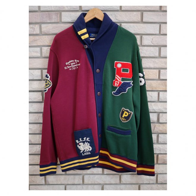 RALPH LAUREN UNISEX CUSTOM CARDIGAN