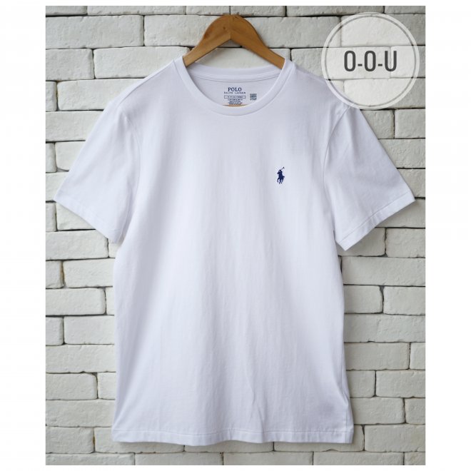 POLO RALPH LAUREN CUSTOM SLIM FIT JERSEY CREWNECK T-SHIRT