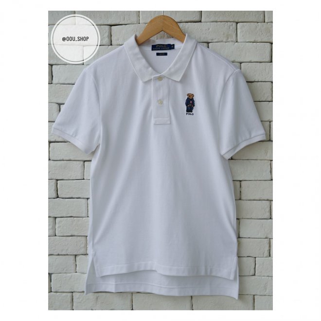 POLO RALPH LAUREN CUSTOM FIT BEAR MESH POLO