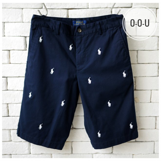 POLO RALPH LAUREN BOYS POLO PONY STRETCH CHINO SHORT