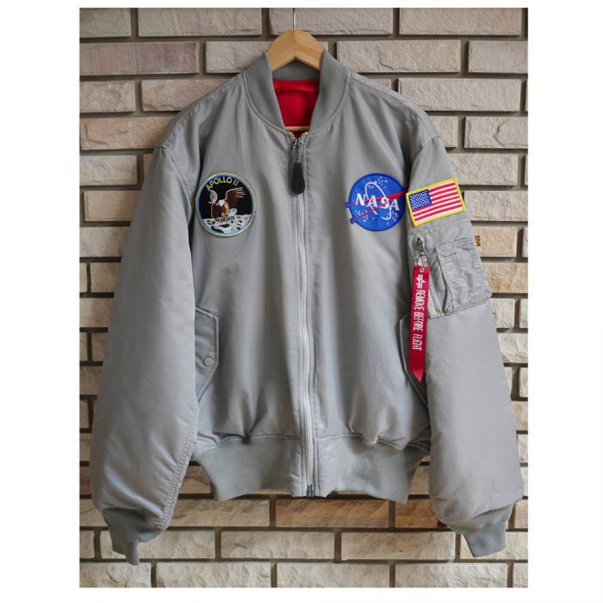 ALPHA INDUSTRIES APOLLO MA-1 FLIGHT JACKET