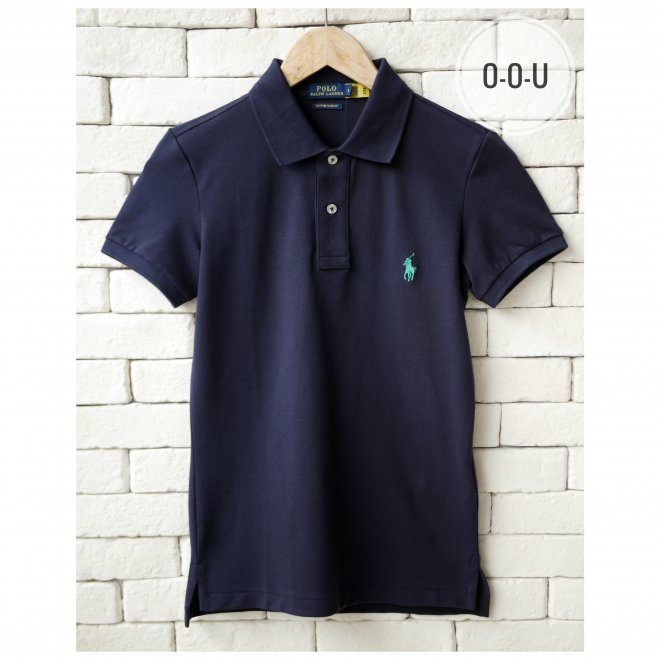 POLO RALPH LAUREN WOMEN CUSTOM SLIM FIT POLO SHIRT