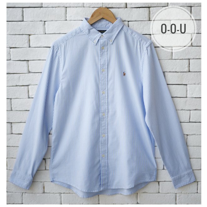 POLO RALPH LAUREN BOYS STRIPED COTTON SHIRT