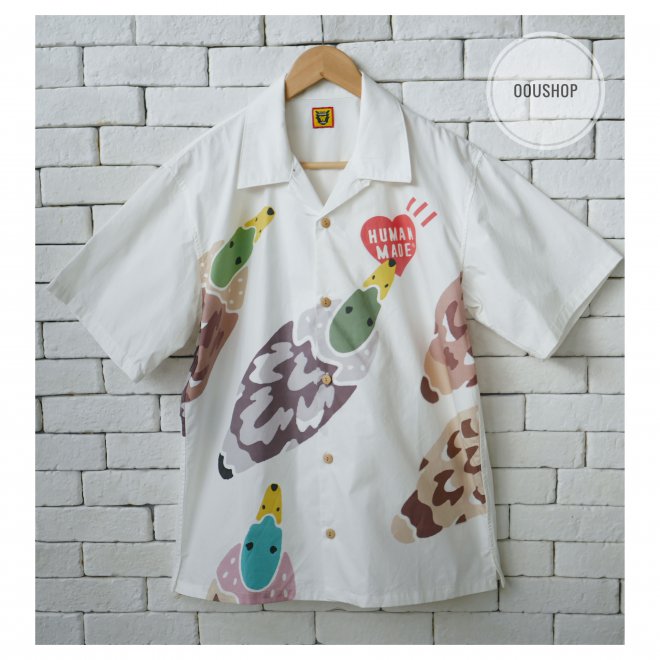 HUMAN MADE DUCK ALOHA SHIRT